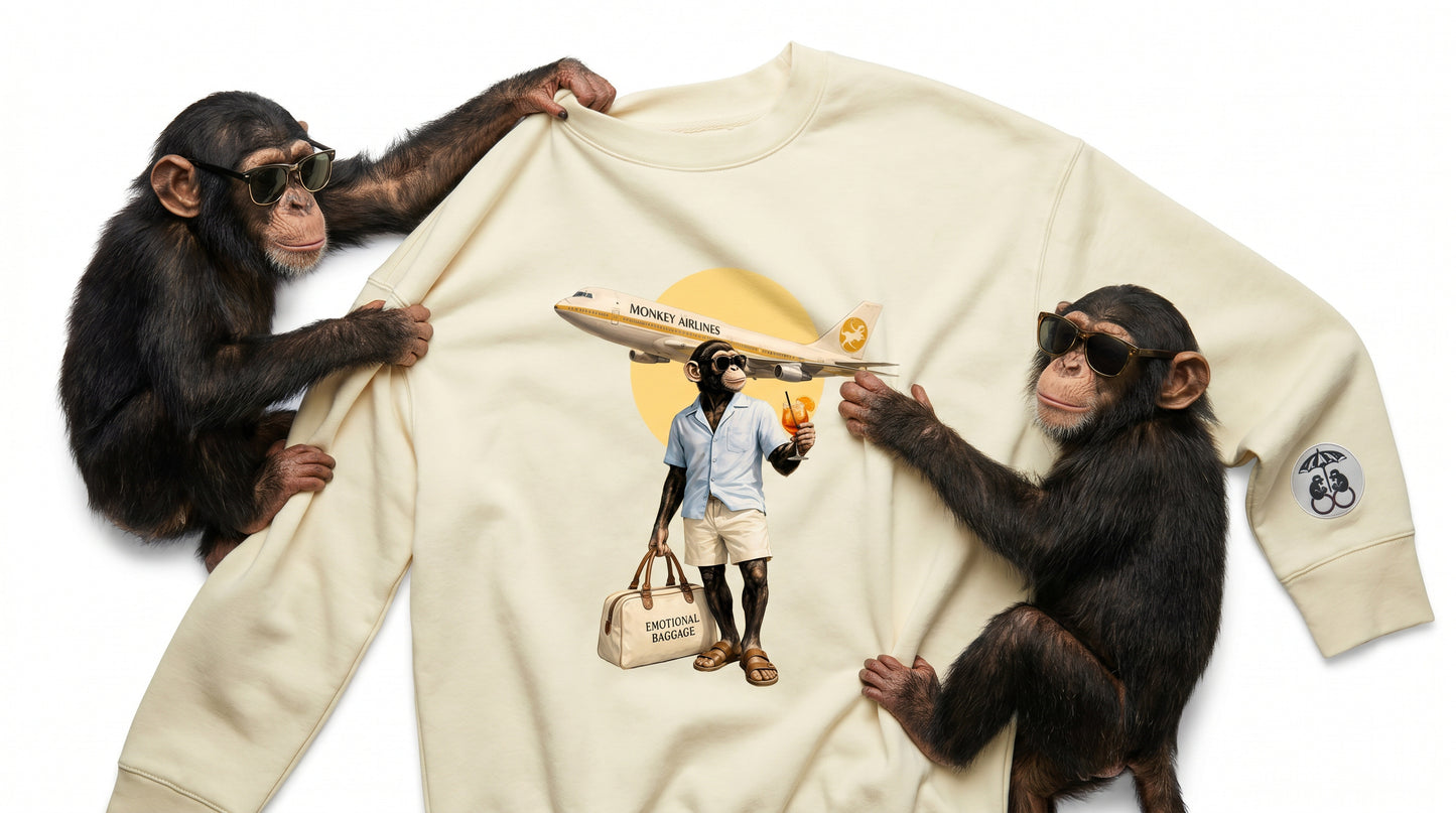 Monkey Airlines is now boarding.