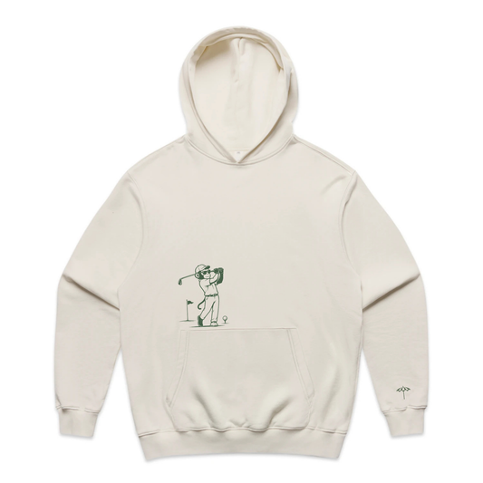 Monkey Golf Club Hoodie - Bone
