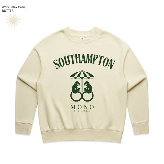 MONO MONKEY Hamptos Relax Crew - Butter