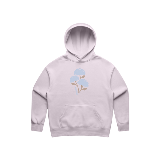 MONO MONKEY Mahjong Flower Tile Hoodie - Orchid