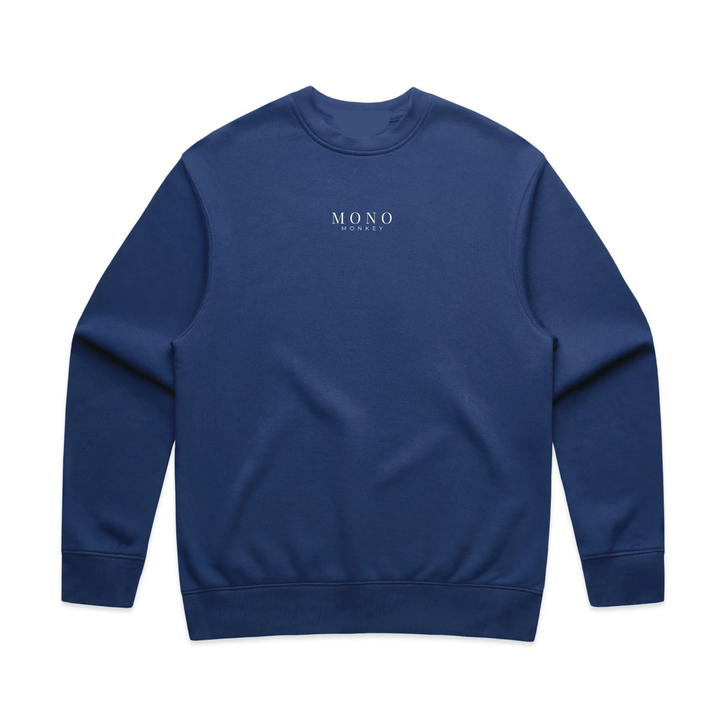 Surf Monkey Back Crewneck – Cobalt Blue