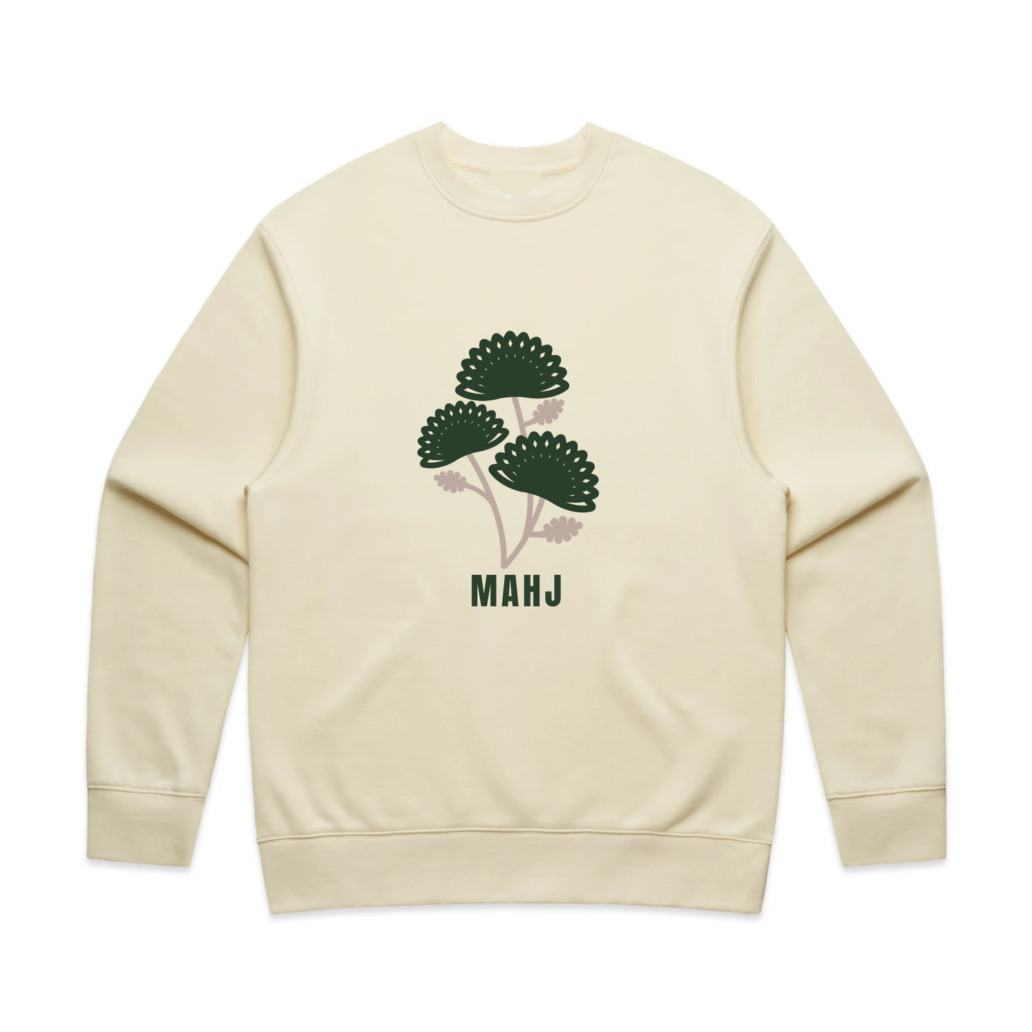 Mahj Blossom Crewneck – Butter