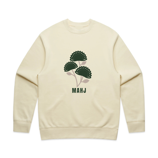 Mahj Blossom Crewneck – Butter
