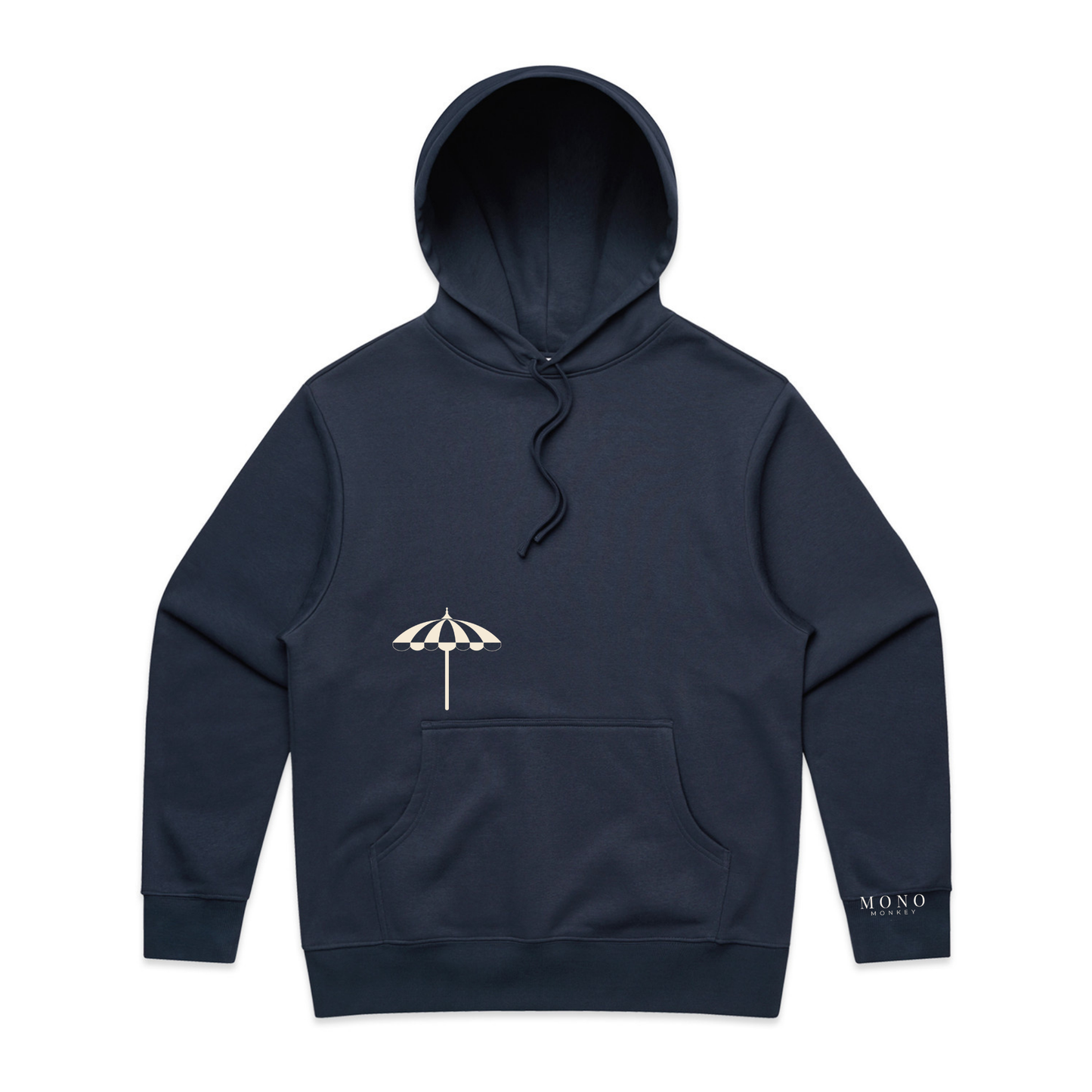 The Club Parasol Hoodie - Navy | Mono Monkey Originals
