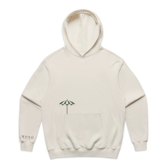 The Mini Parasol Hoodie - Ecru | Mono Monkey Originals