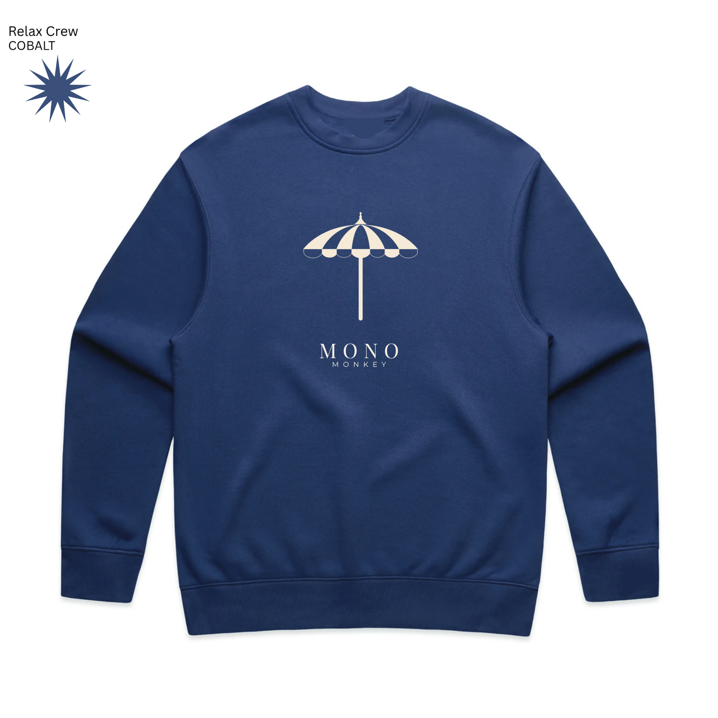 MONO MONKEY Resort Crew - Cobalt Blue