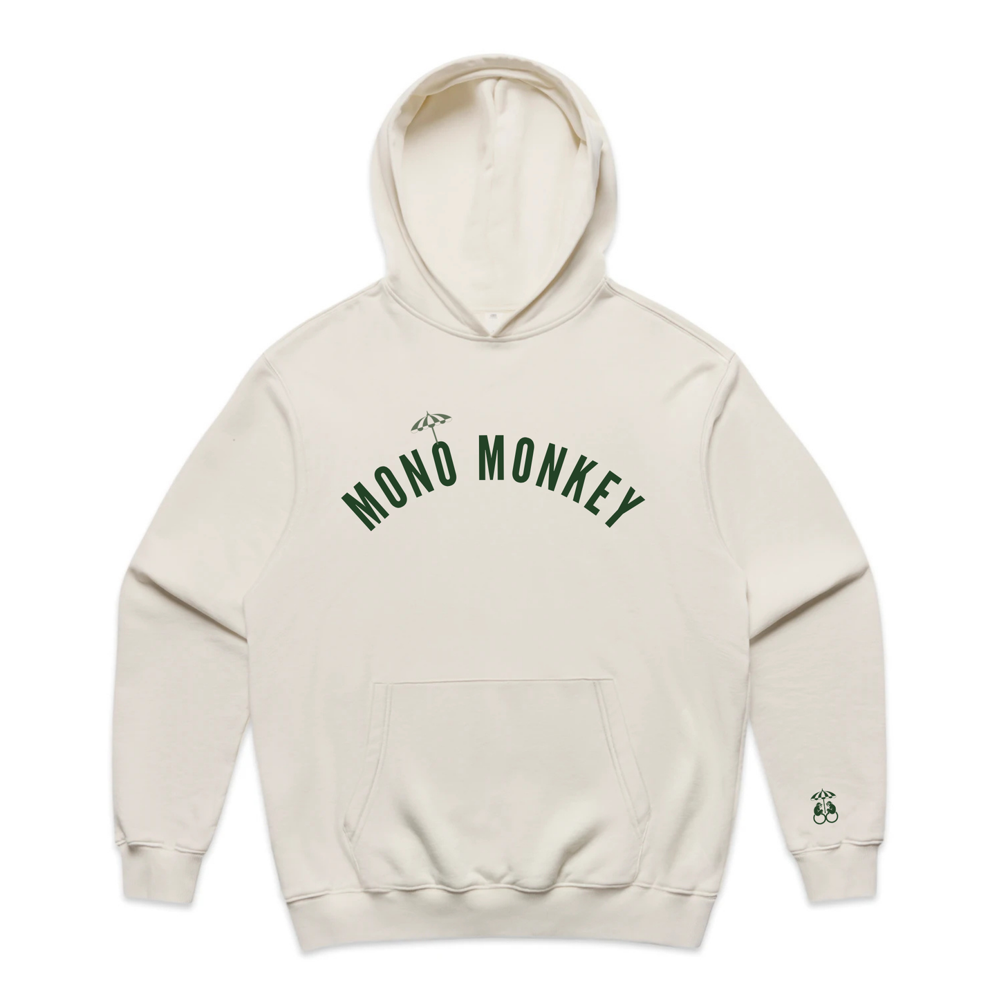 Clubhouse Hoodie - Ecru | Mono Monkey Originals