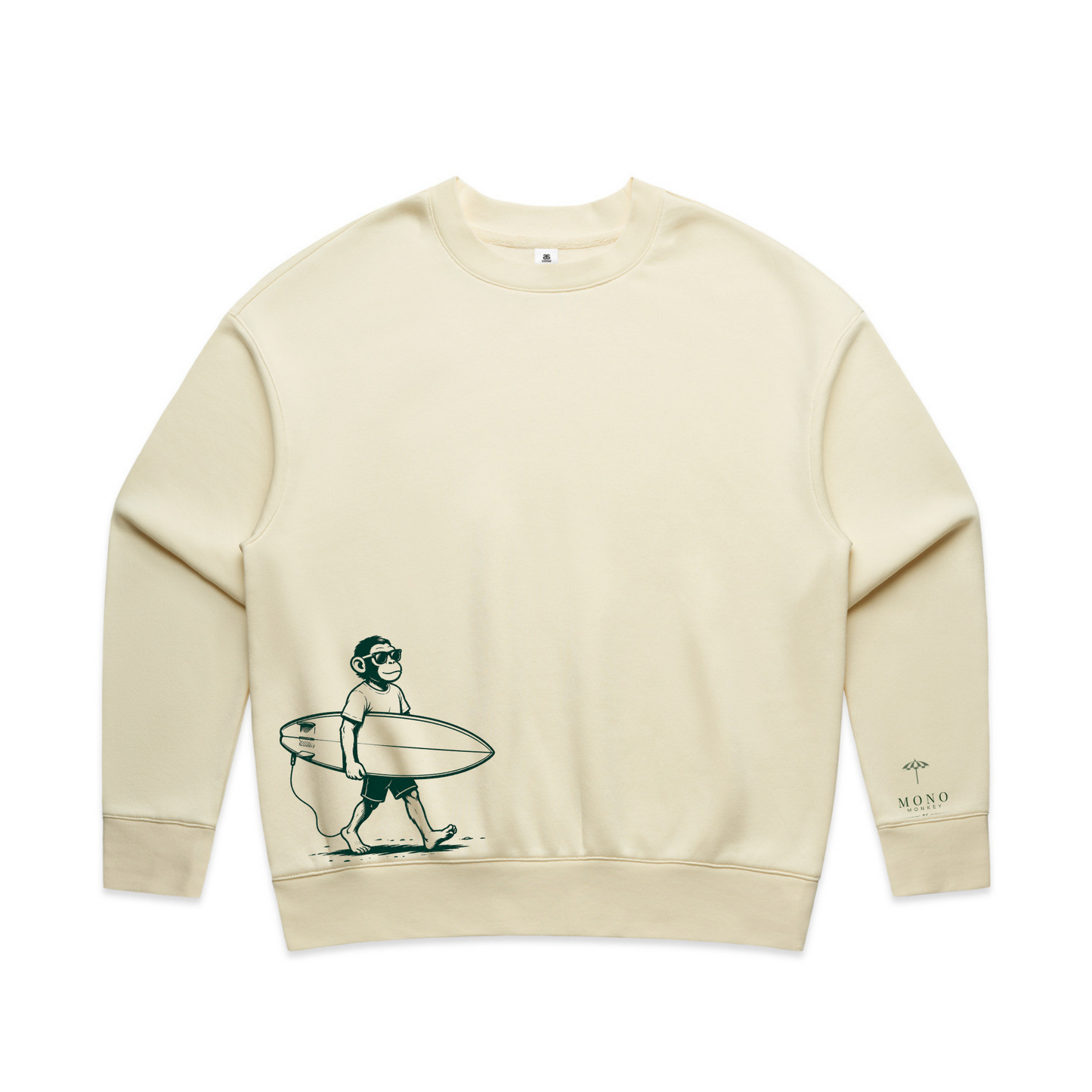 Tide Chaser Crewneck - Butter Cream